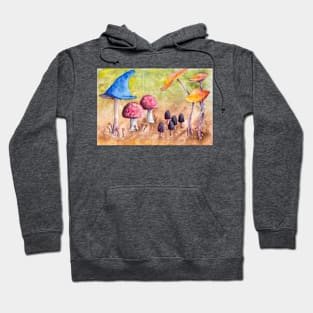 Field of Mushrooms Hoodie